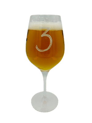 3 Fonteinen stemmed glass