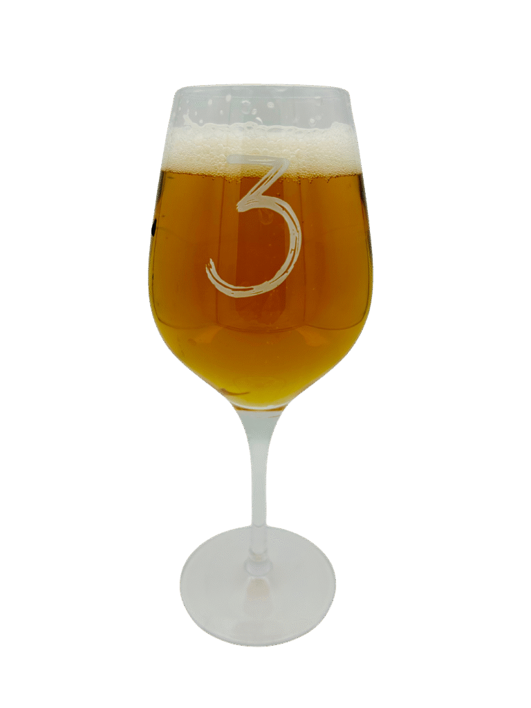 3 Fonteinen stemmed glass