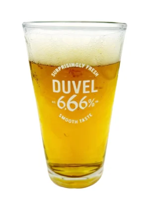 Duvel 6.66% glass