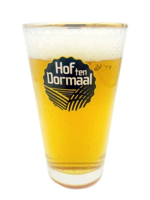 Hof Ten Dormaal beer glass