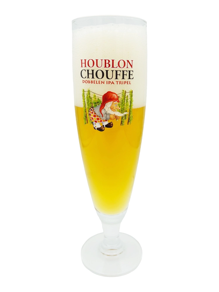 Chouffe houblon glass