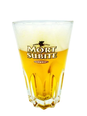 Mort Subite Lambic glass