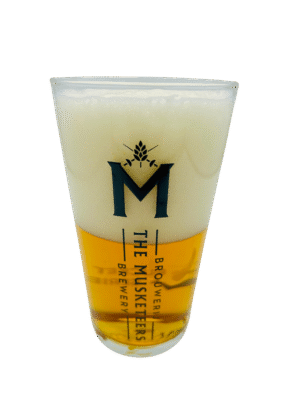 Musketeers multi-brand 33cl glass
