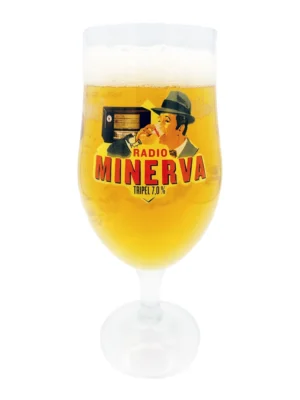 Radio Minerva glass