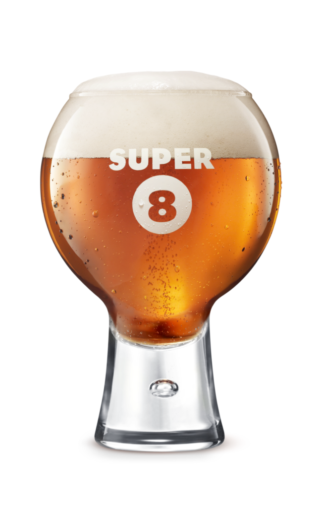 Super 8 IPA glass