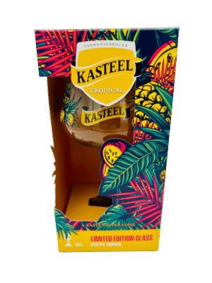 Kasteel Tropical boxed 33cl glass