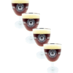 Set of 4 Westvleteren glasses