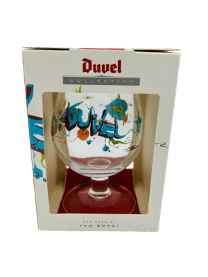 Yan Sorgi boxed Duvel glass