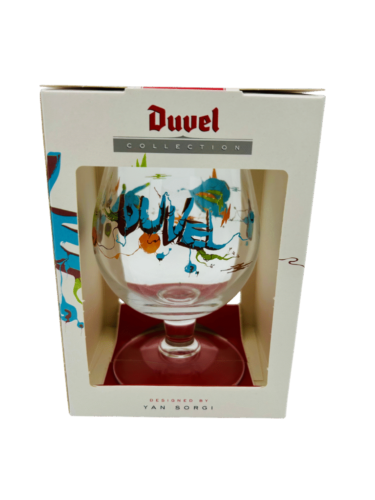 Yan sorgi boxed duvel glass