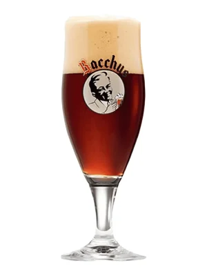 Bacchus Framboise beer glass
