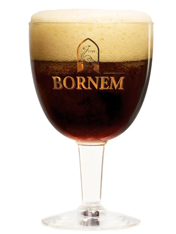 Bornem 33cl and 50cl beer glass