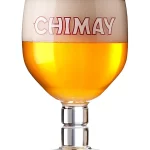 Chimay Belgian beer glass