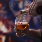 Palm half pint bulb beer glass